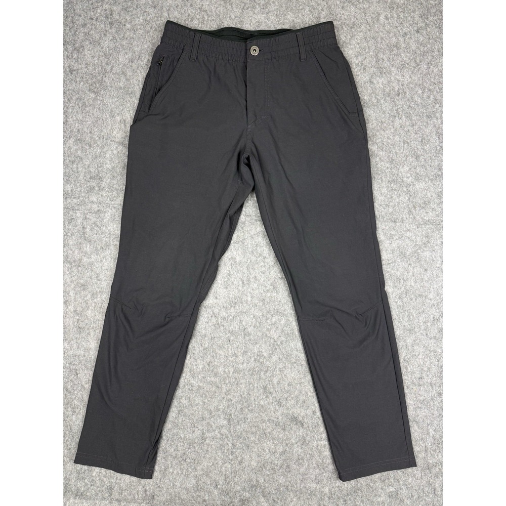 Kuhl Pants Mens 32x30 (Fits 30/28) Dark Gray Renegade Recon Chino Stretch Hiking